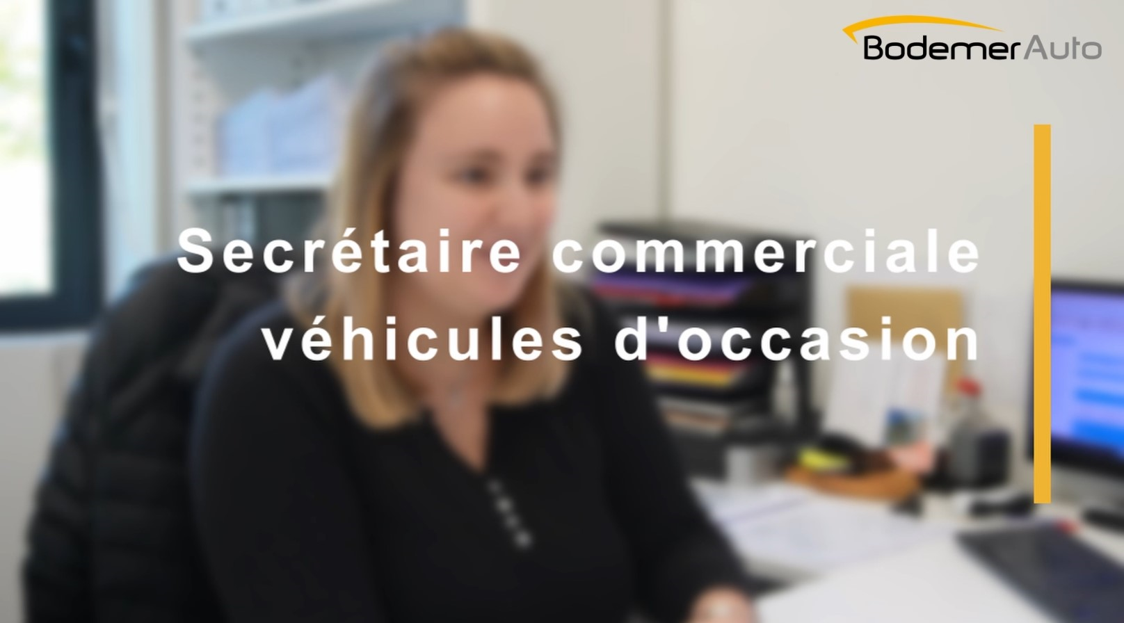 Rencontrez Charlène, Secrétaire Commerciale Véhicule d'Occasion chez BodemerAuto !