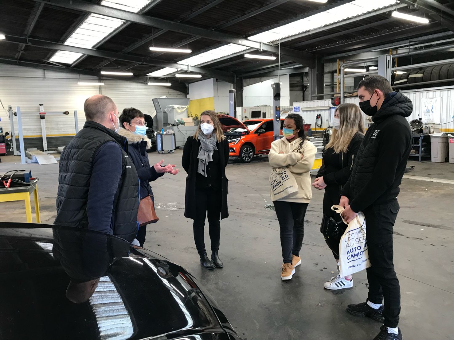 Rencontre avec des jeunes en orientation